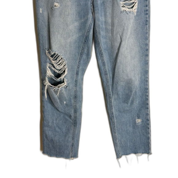 BDG urban outfitters distressed slim straight fly button denim jeans size 28 - Picture 3 of 11